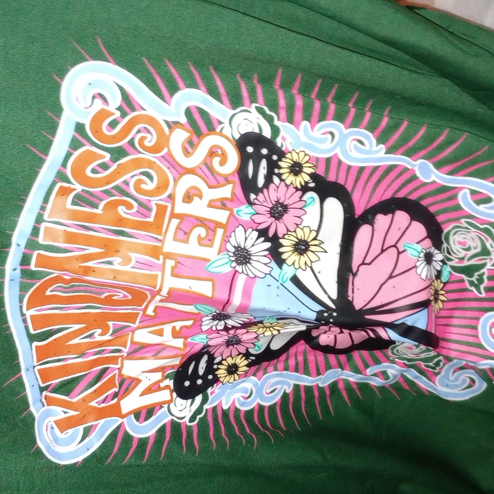 SheIn Curve  Green 4x t shirt